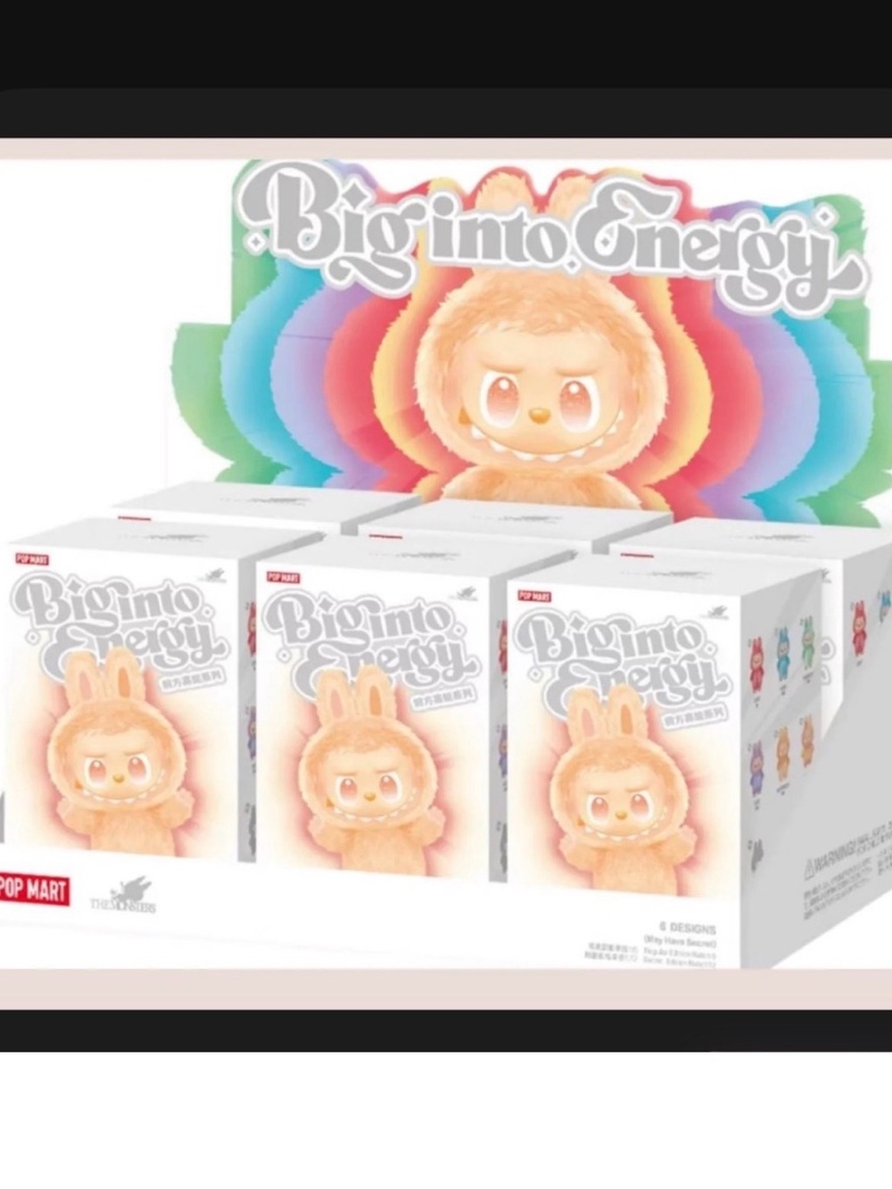 New Big Into Energy Blind Box Case